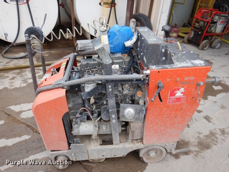 image for item KN9960 (3) Husqvarna concrete saws