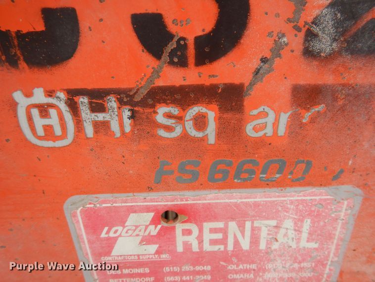 image for item KN9960 (3) Husqvarna concrete saws