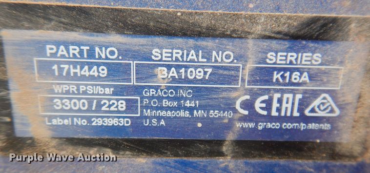 image for item KN9964 Graco Line Driver HD  paint striper