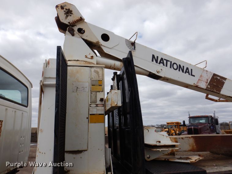 image for item KN9969 1985 Ford LNT8000  crane truck