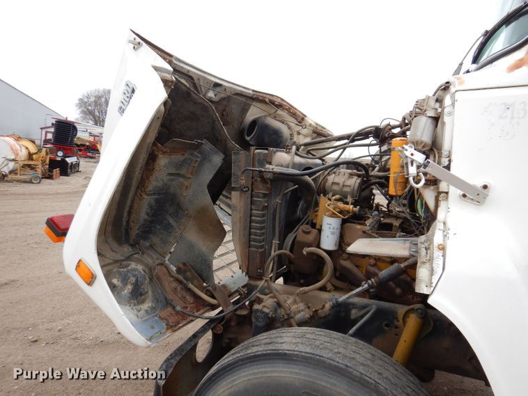 image for item KN9969 1985 Ford LNT8000  crane truck