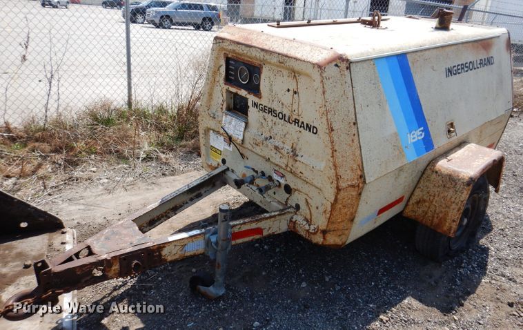 image for item KO9001 1984 Ingersoll Rand 185  air compressor