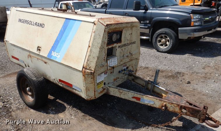 image for item KO9001 1984 Ingersoll Rand 185  air compressor