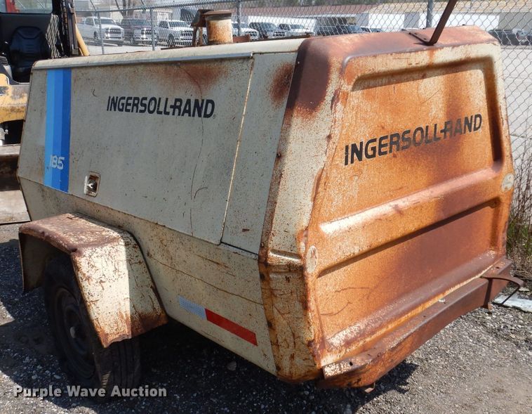 image for item KO9001 1984 Ingersoll Rand 185  air compressor