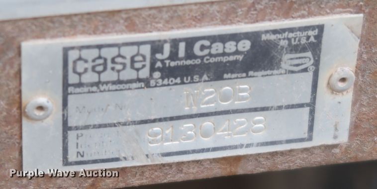 image for item KR9801 1978 Case W20B  wheel loader