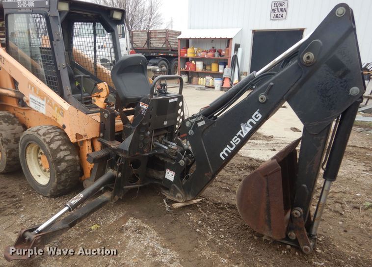 image for item KT9007 Mustang MBH9M  skid steer backhoe