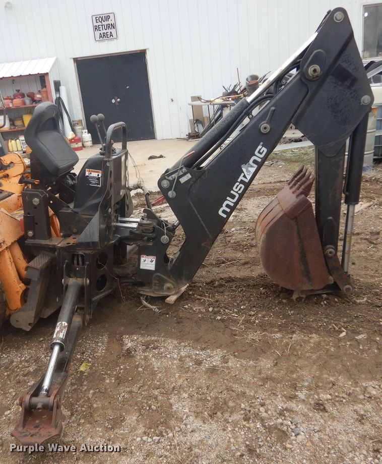 image for item KT9007 Mustang MBH9M  skid steer backhoe