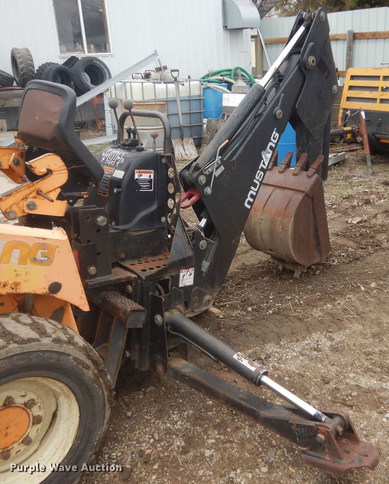 image for item KT9007 Mustang MBH9M  skid steer backhoe
