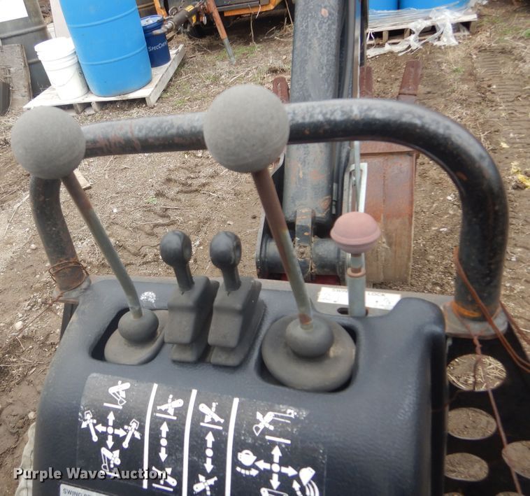 image for item KT9007 Mustang MBH9M  skid steer backhoe