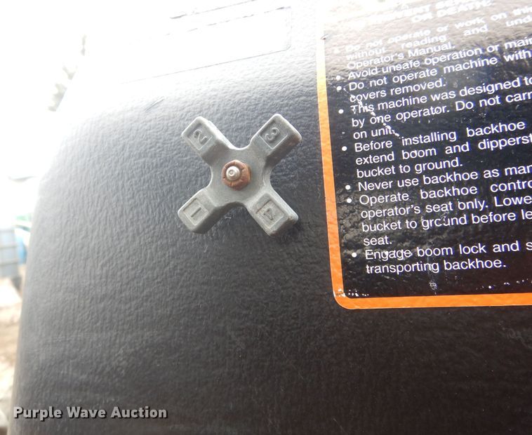 image for item KT9007 Mustang MBH9M  skid steer backhoe