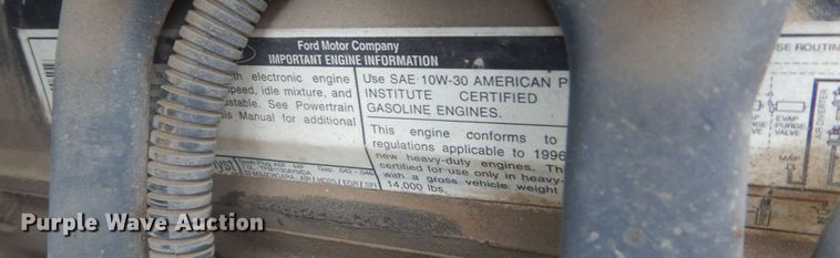 image for item KT9009 1996 Ford F700  dump flatbed truck