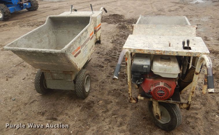 image for item KT9011 (2) Morris PB10W concrete buggies