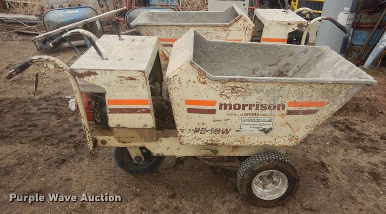 image for item KT9011 (2) Morris PB10W concrete buggies