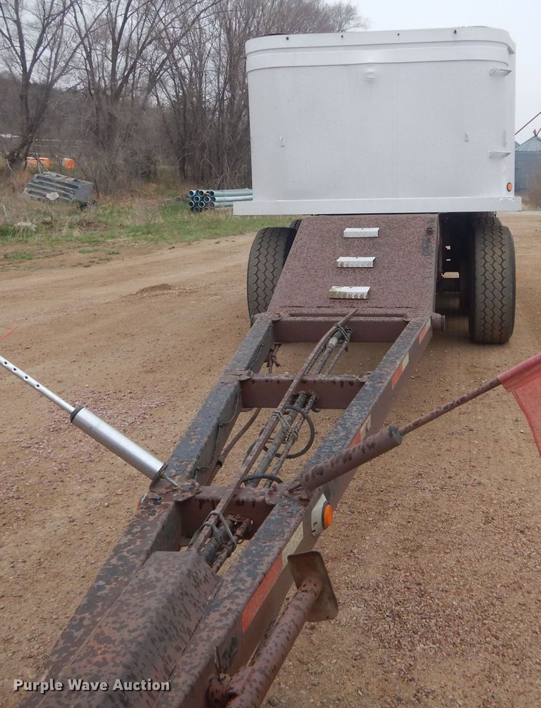image for item KT9015 1993 Cornhusker  end dump pup trailer