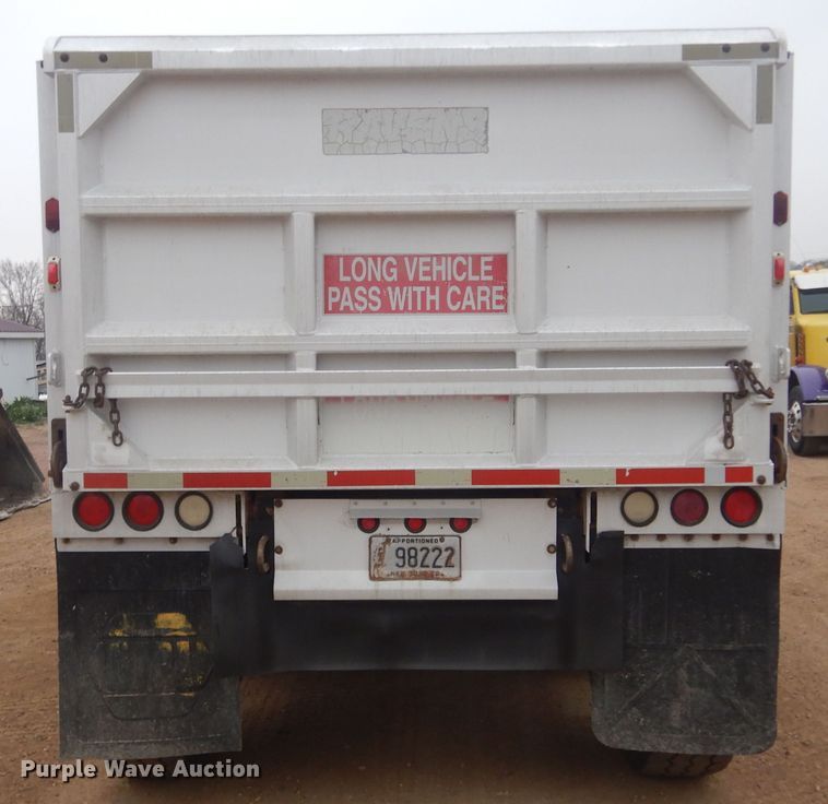 image for item KT9015 1993 Cornhusker  end dump pup trailer