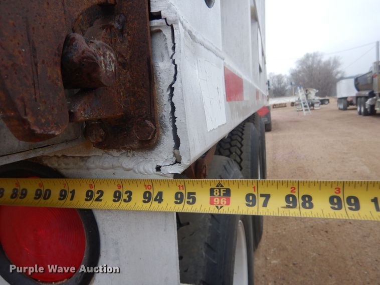 image for item KT9015 1993 Cornhusker  end dump pup trailer