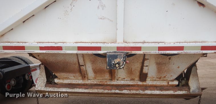 image for item KT9016 1984 Clement  bottom dump trailer