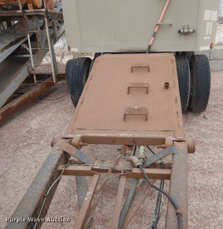 image for item KT9077 1995 Cornhusker 800R  end dump pup trailer