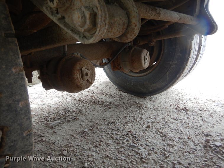 image for item KT9077 1995 Cornhusker 800R  end dump pup trailer