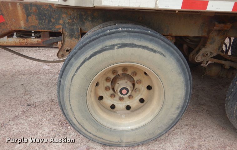 image for item KT9077 1995 Cornhusker 800R  end dump pup trailer