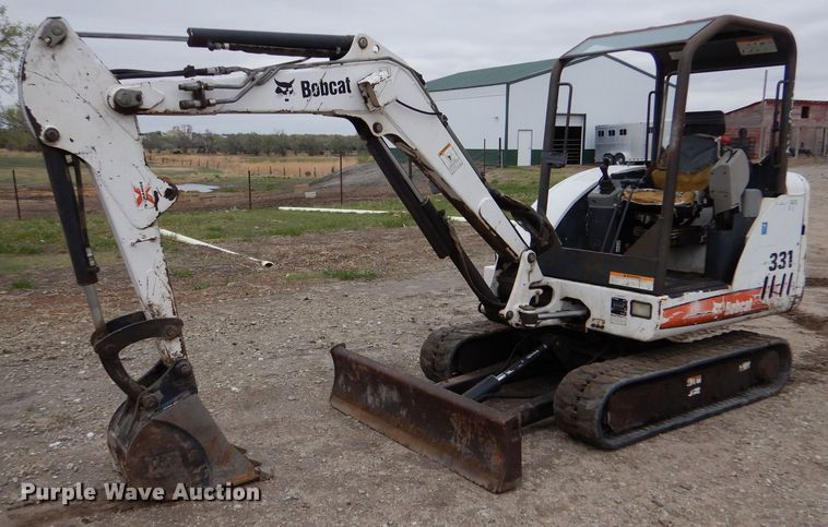 image for item LS9134 2006 Bobcat 331G  mini excavator