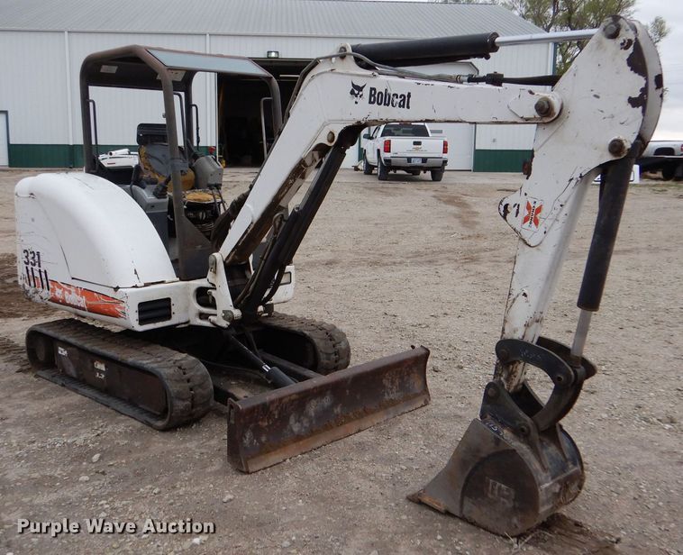 image for item LS9134 2006 Bobcat 331G  mini excavator
