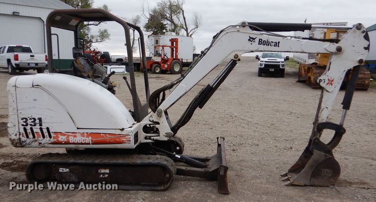 image for item LS9134 2006 Bobcat 331G  mini excavator