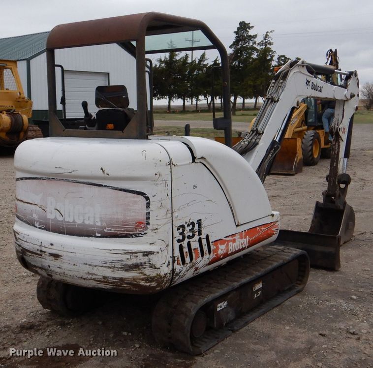 image for item LS9134 2006 Bobcat 331G  mini excavator