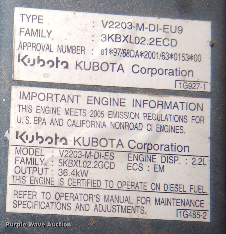 image for item LS9134 2006 Bobcat 331G  mini excavator