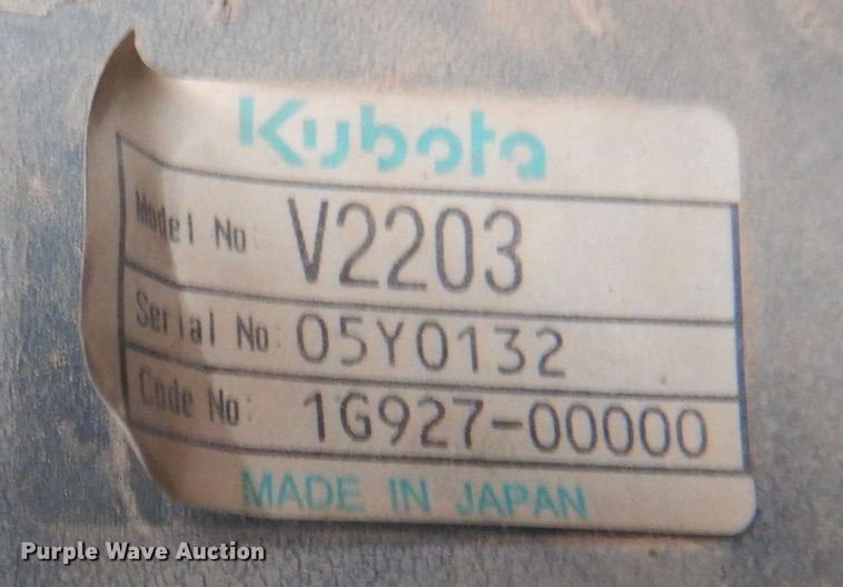 image for item LS9134 2006 Bobcat 331G  mini excavator