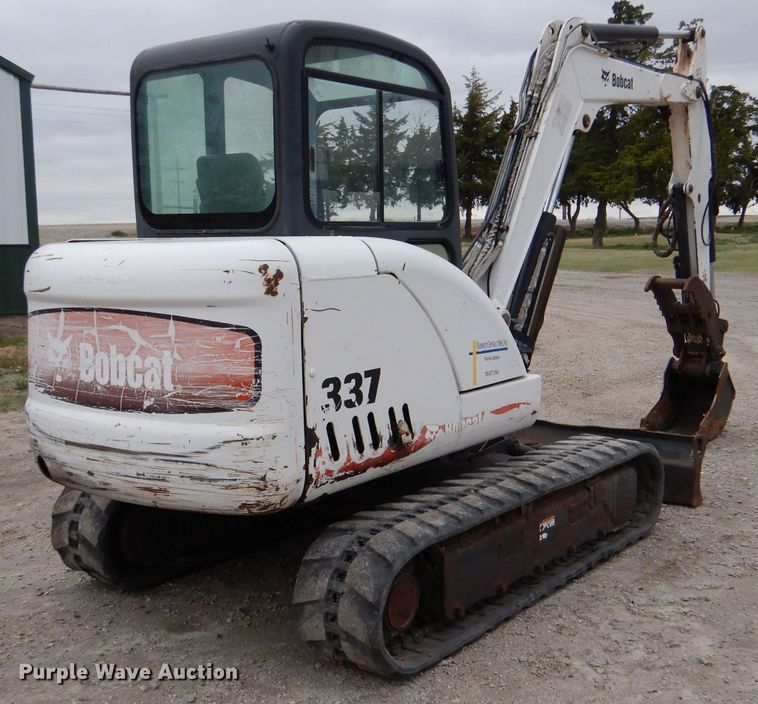 image for item LS9135 2007 Bobcat 337G  mini excavator