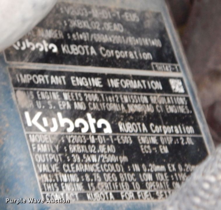 image for item LS9135 2007 Bobcat 337G  mini excavator