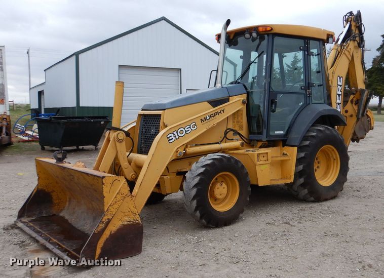 image for item LS9138 2006 John Deere 310SG  backhoe