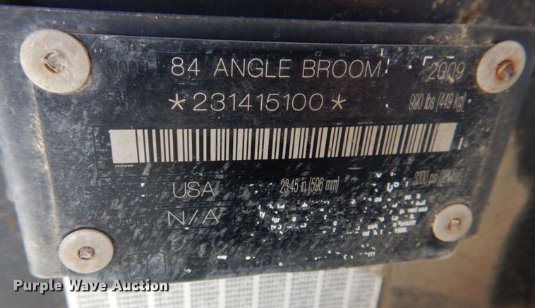 image for item MF9049 2009 Bobcat 84 skid steer broom