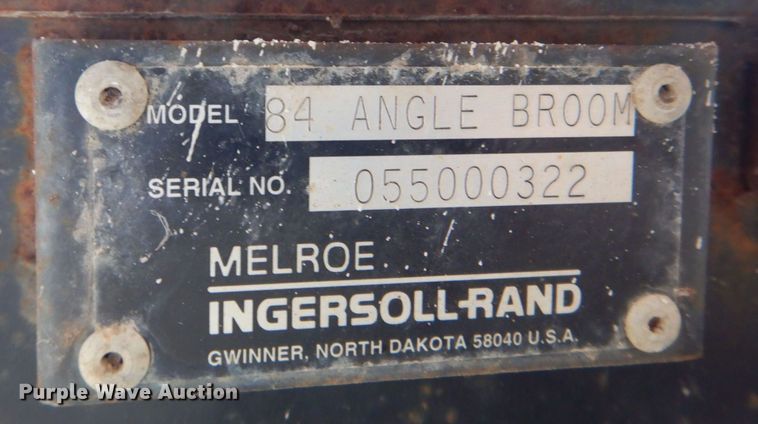 image for item MF9050 Ingersoll Rand 84  skid steer broom