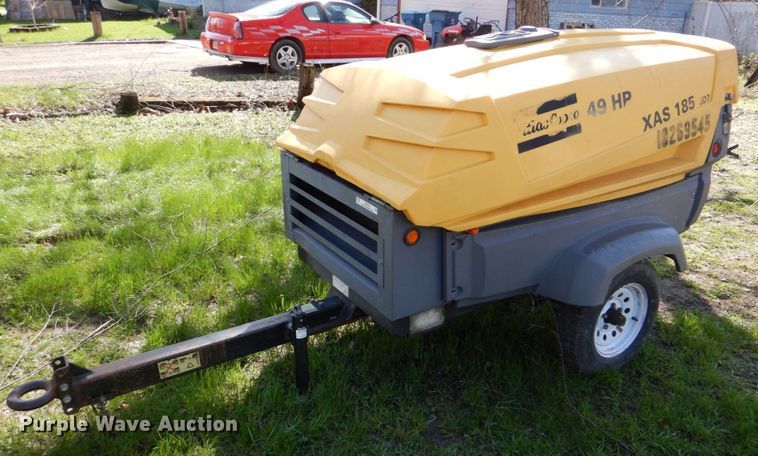 image for item MF9056 2014 Atlas Copco XAS185  air compressor