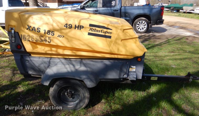 image for item MF9056 2014 Atlas Copco XAS185  air compressor