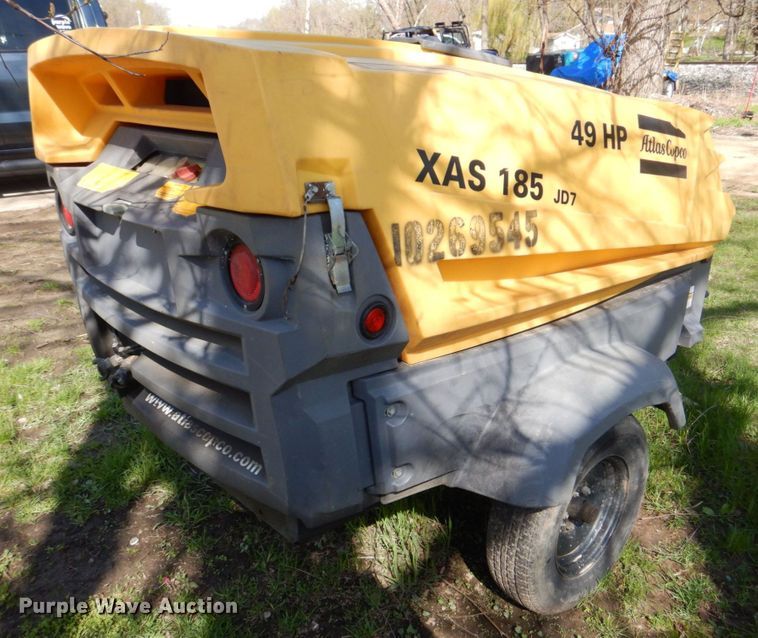 image for item MF9056 2014 Atlas Copco XAS185  air compressor