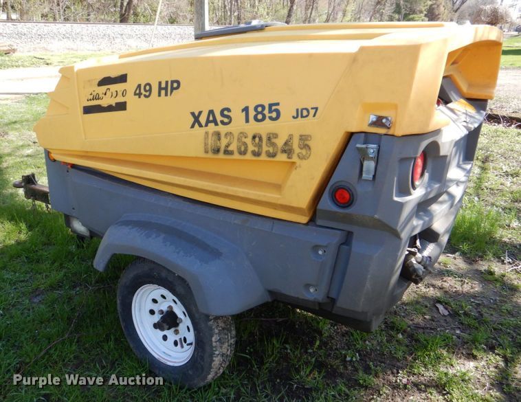 image for item MF9056 2014 Atlas Copco XAS185  air compressor