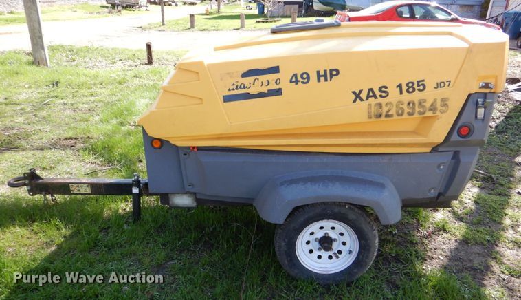image for item MF9056 2014 Atlas Copco XAS185  air compressor