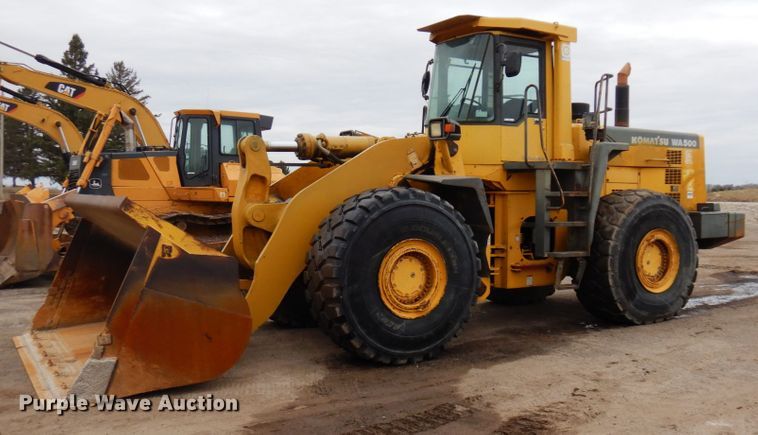 image for item MF9551 1998 Komatsu WA500-3L  wheel loader