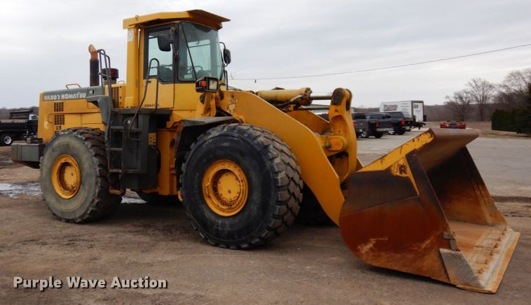 image for item MF9551 1998 Komatsu WA500-3L  wheel loader