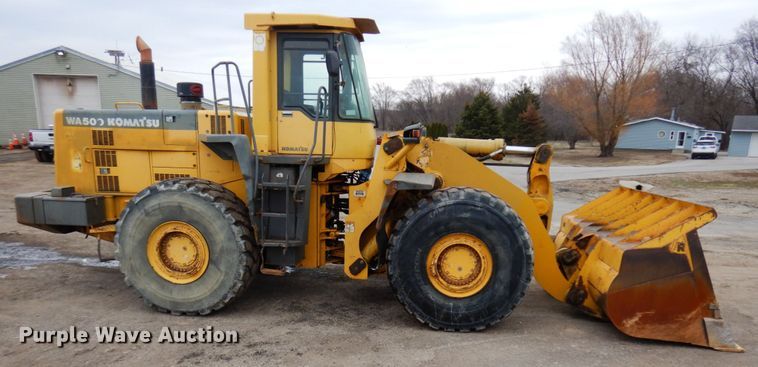 image for item MF9551 1998 Komatsu WA500-3L  wheel loader