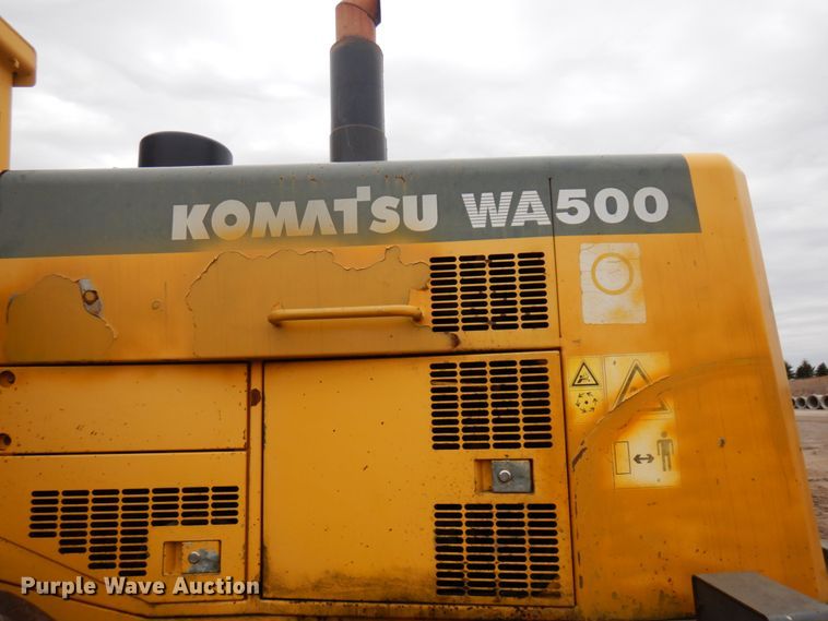 image for item MF9551 1998 Komatsu WA500-3L  wheel loader