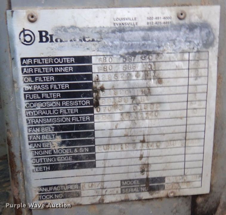 image for item MF9551 1998 Komatsu WA500-3L  wheel loader