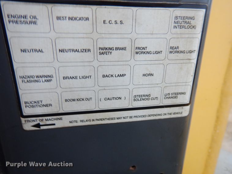 image for item MF9551 1998 Komatsu WA500-3L  wheel loader