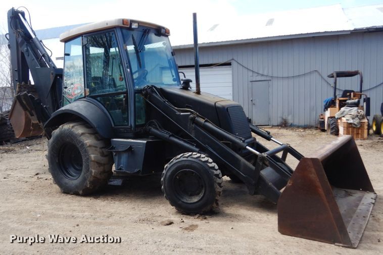 image for item MF9564 New Holland 555E  backhoe