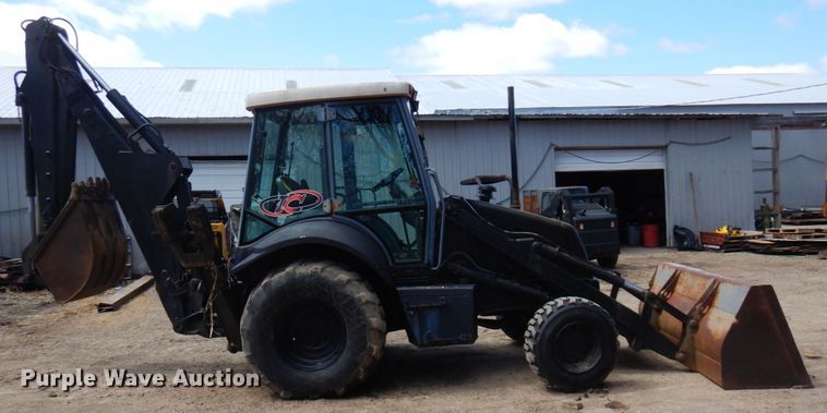 image for item MF9564 New Holland 555E  backhoe