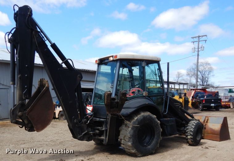 image for item MF9564 New Holland 555E  backhoe
