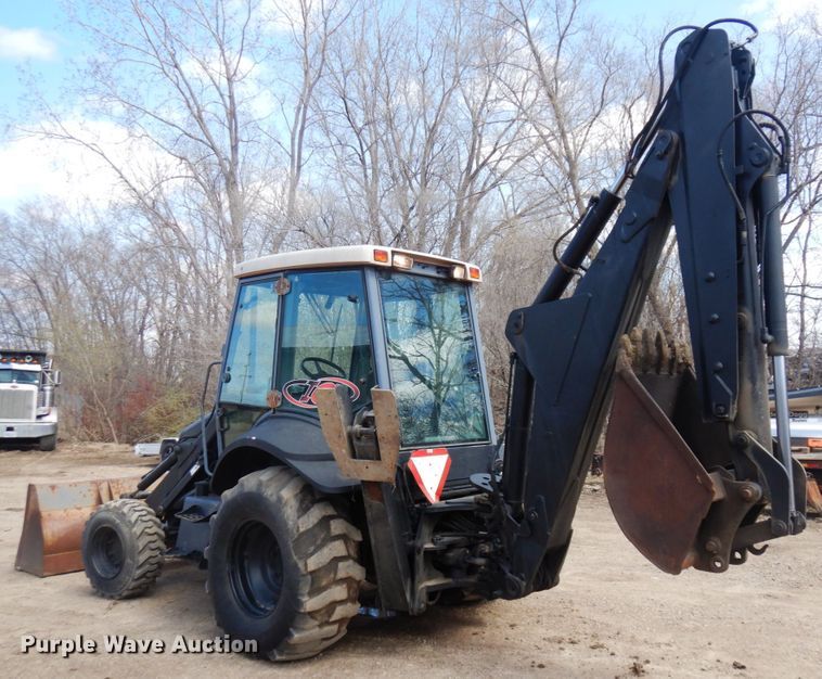 image for item MF9564 New Holland 555E  backhoe